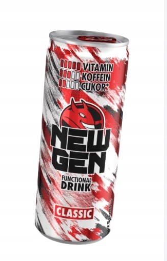 Hell New Gen Napój Energetyczny Klasyczny – klasický energetický nápoj 24х 250 ml.