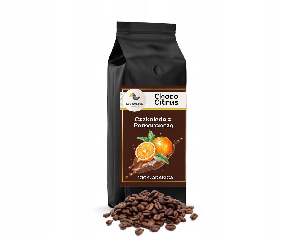 Káva zrnková káva Čokoláda s pomerančem 1 kg