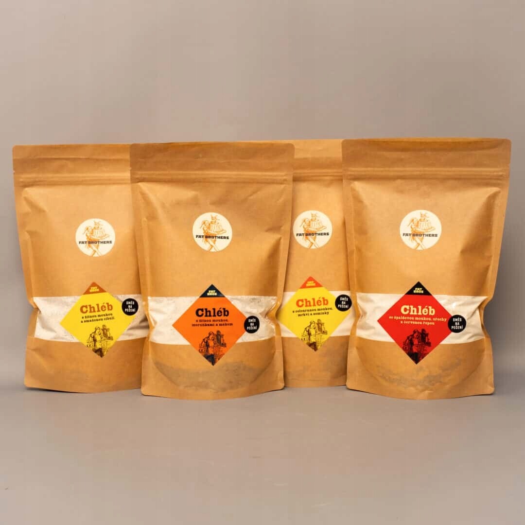 Čtyři chleby s lahodnou příchutí Novinka!