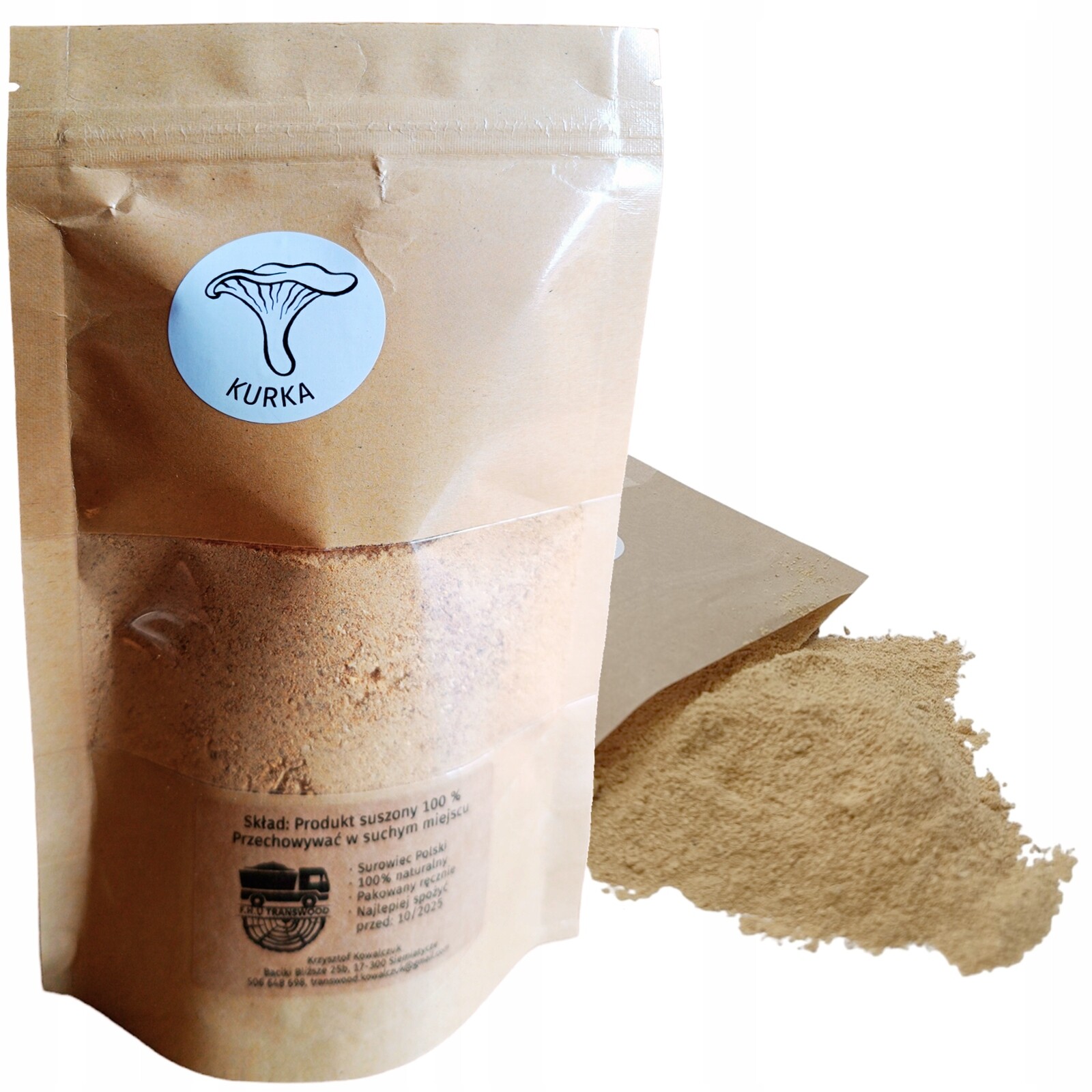 Sušená mletá kurka Sianko Bonus Kúra Parazity Houby pepřovník 100g