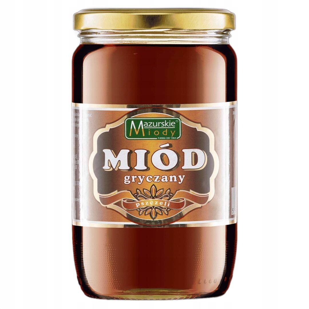 Mazurskie Miody Pohankový med 1000 g