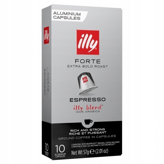 Kapsle do Nespresso Illy Espresso Forte, 10 kusů