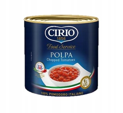 Cirio Rajčata v kusech o hmotnosti 2,55 kg