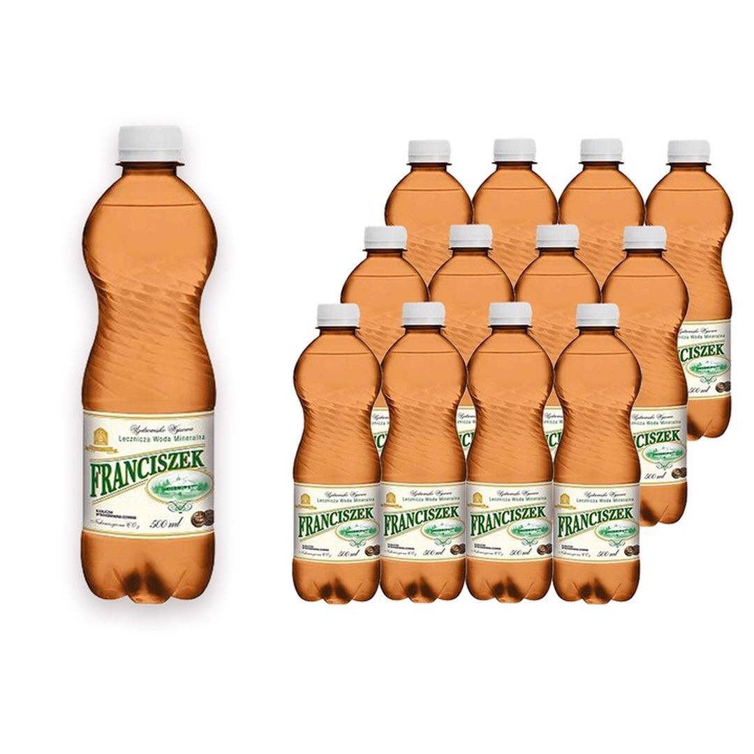 Léčivá minerální voda František 500 ml x 12 kusů