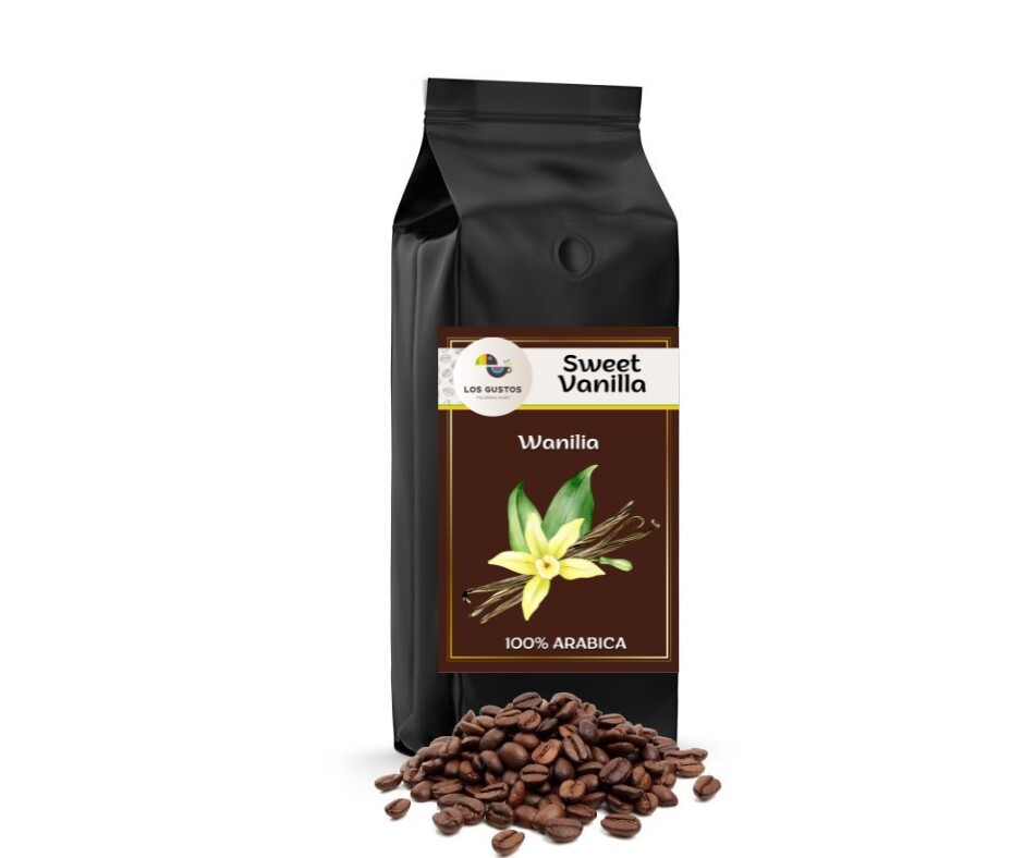 Káva zrnková káva Vanilka 1 kg