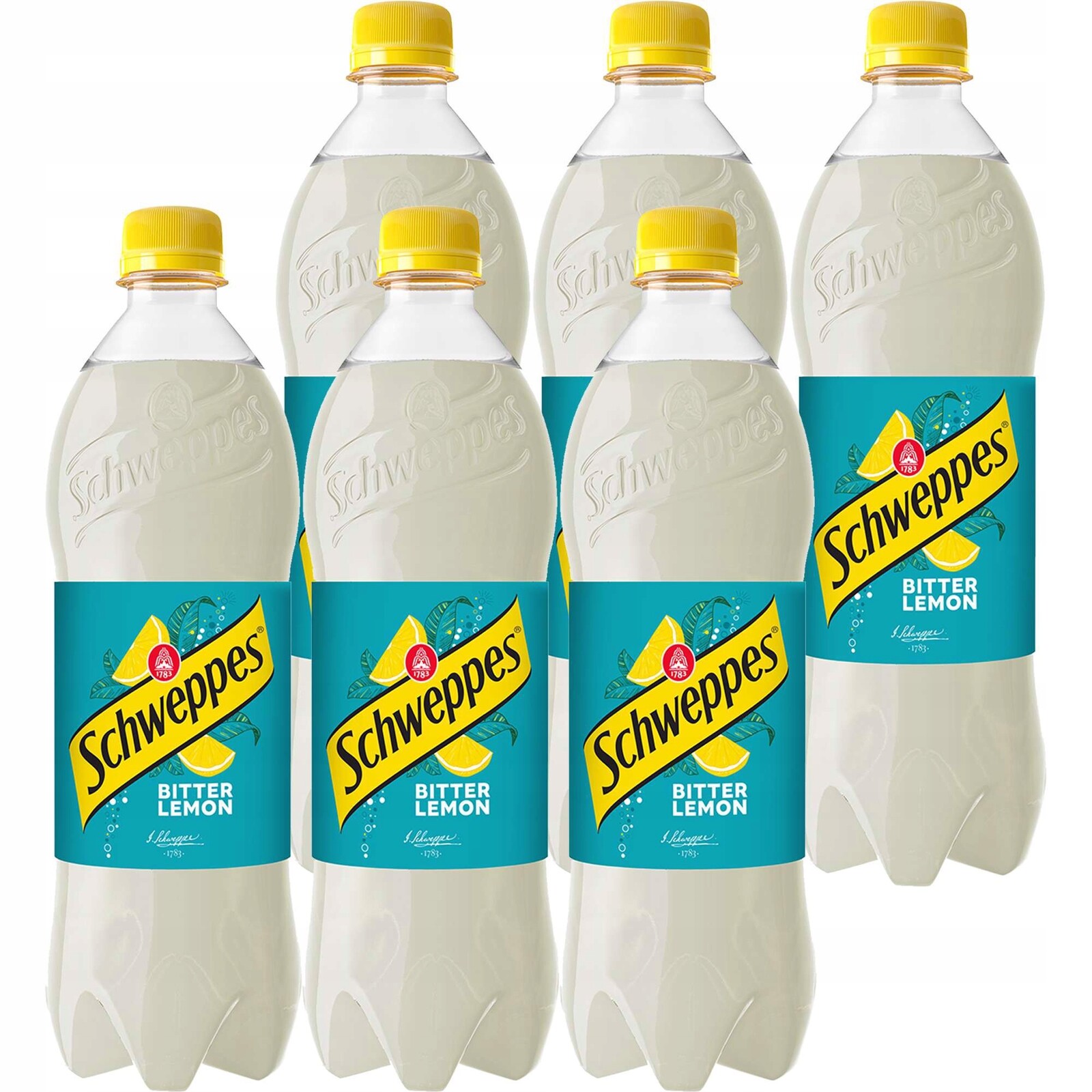 Schweppes Sycený nápoj Bitter Lemon 0,9 l x 6 kusů