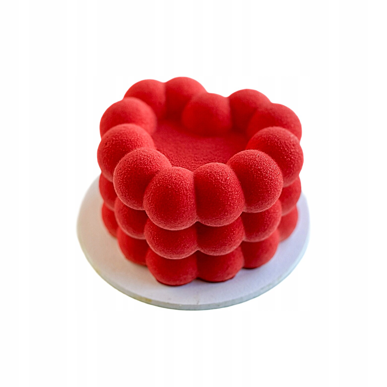 Silikonová forma na ruční výrobu dortů Spheres Heart Mini Dinara Kasko
