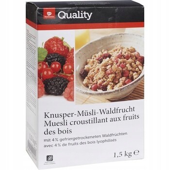 Tgq Crunchy Musli s lesními plody 1,5 kg – Ovesné Vločky