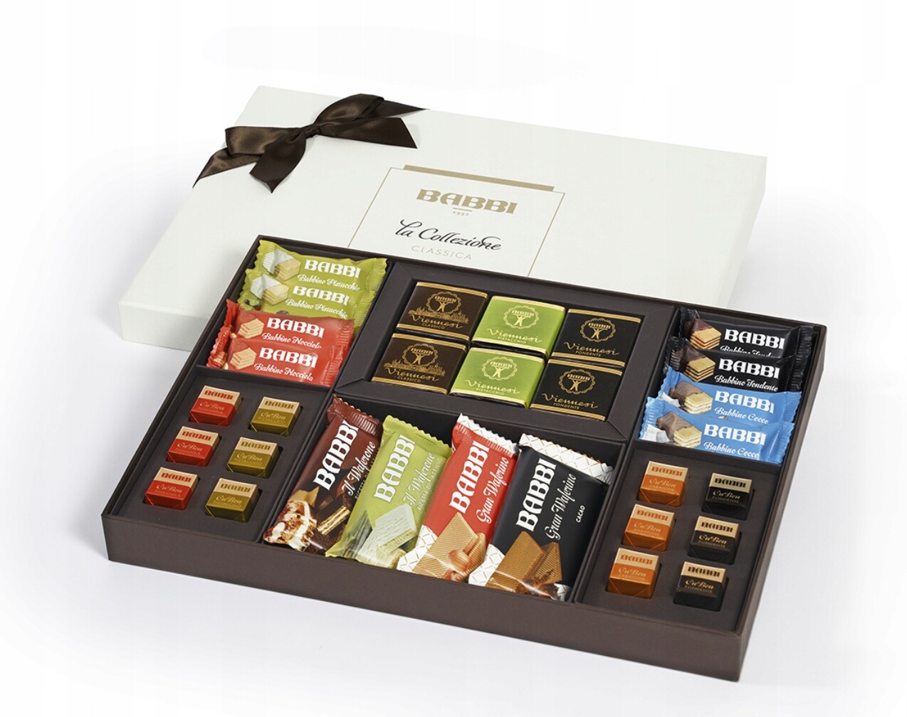 Babbi La Collezione Classica elegantní italská kolekce prémiových sladkostí