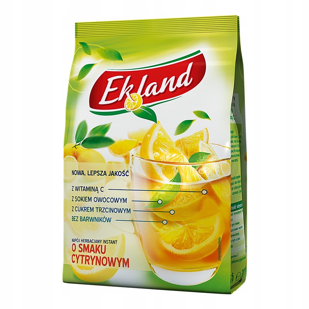 Ekland Instantní nápoj citronový 300 g x 9 ks