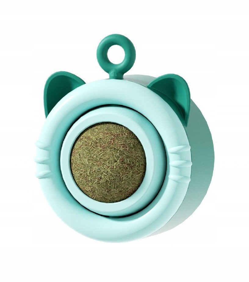 Hračka Pro Kočky Se Šantou Kočičí Otočná Lízací Kulička Kompaktní Mátová