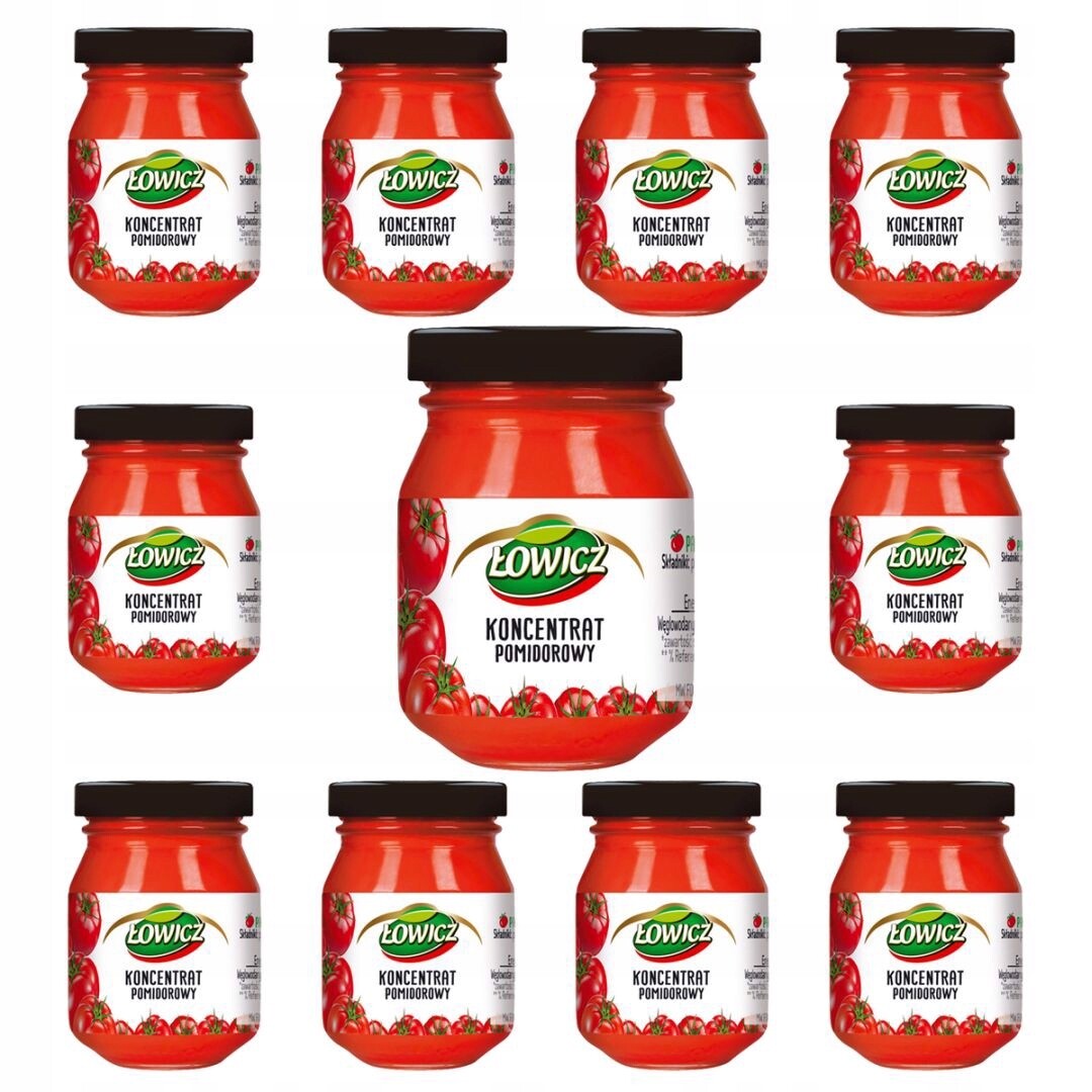 Łowicz Rajčatový koncentrát 80 g x 10 kusů