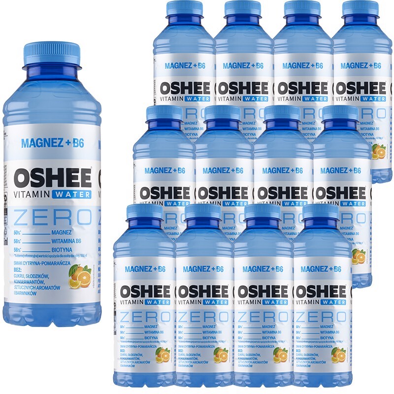 Oshee Vitamin Water Neperlivý nápoj s příchutí pomerančového citronu 555 ml x 1