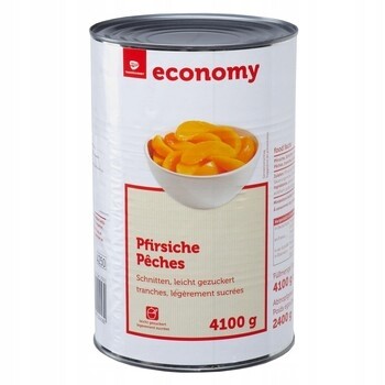 Tgq Krájené broskve 4,1 kg – Sladká přísada do dezertů a nápojů