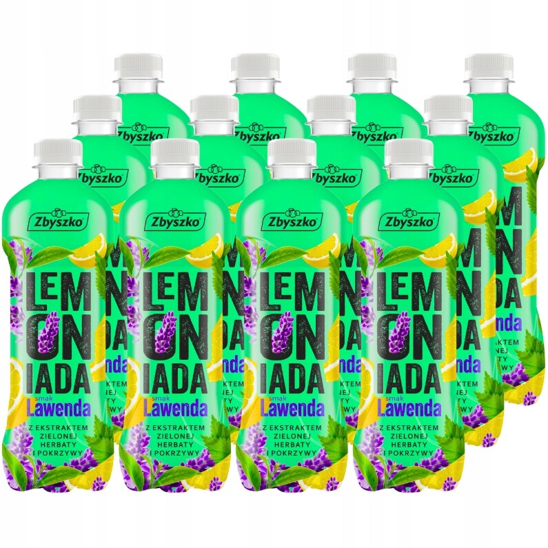 Zbyszko Limonáda příchuť levandule s extraktem zeleného čaje a kopřivy 555