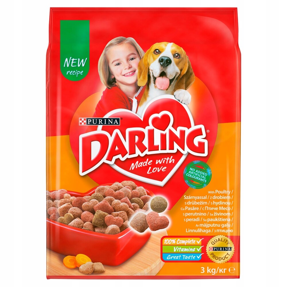 Darling krmivo suché kuře 3 kg
