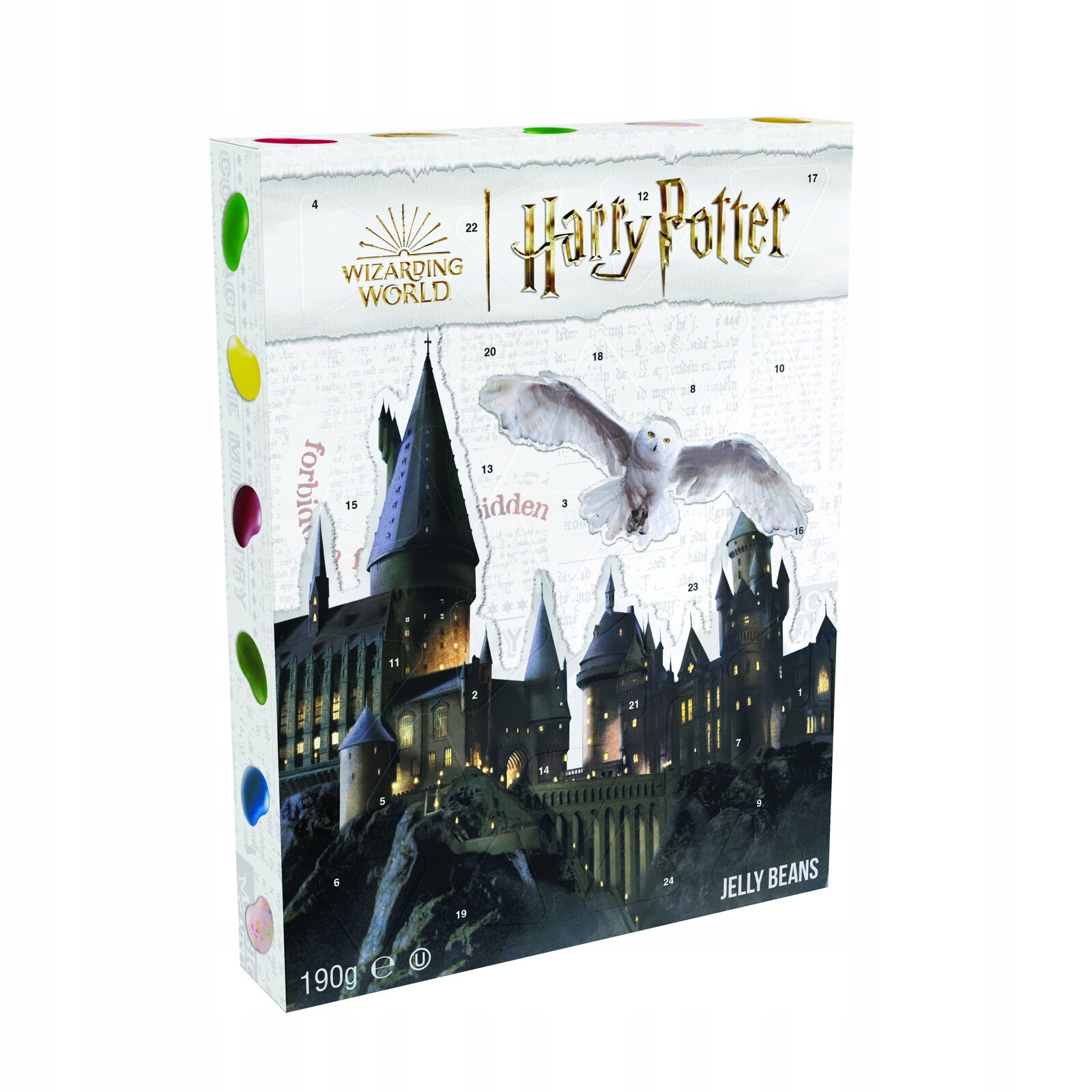 Adventní kalendář Harry Potter Jelly Belly, fazole všech příchutí, 190 g