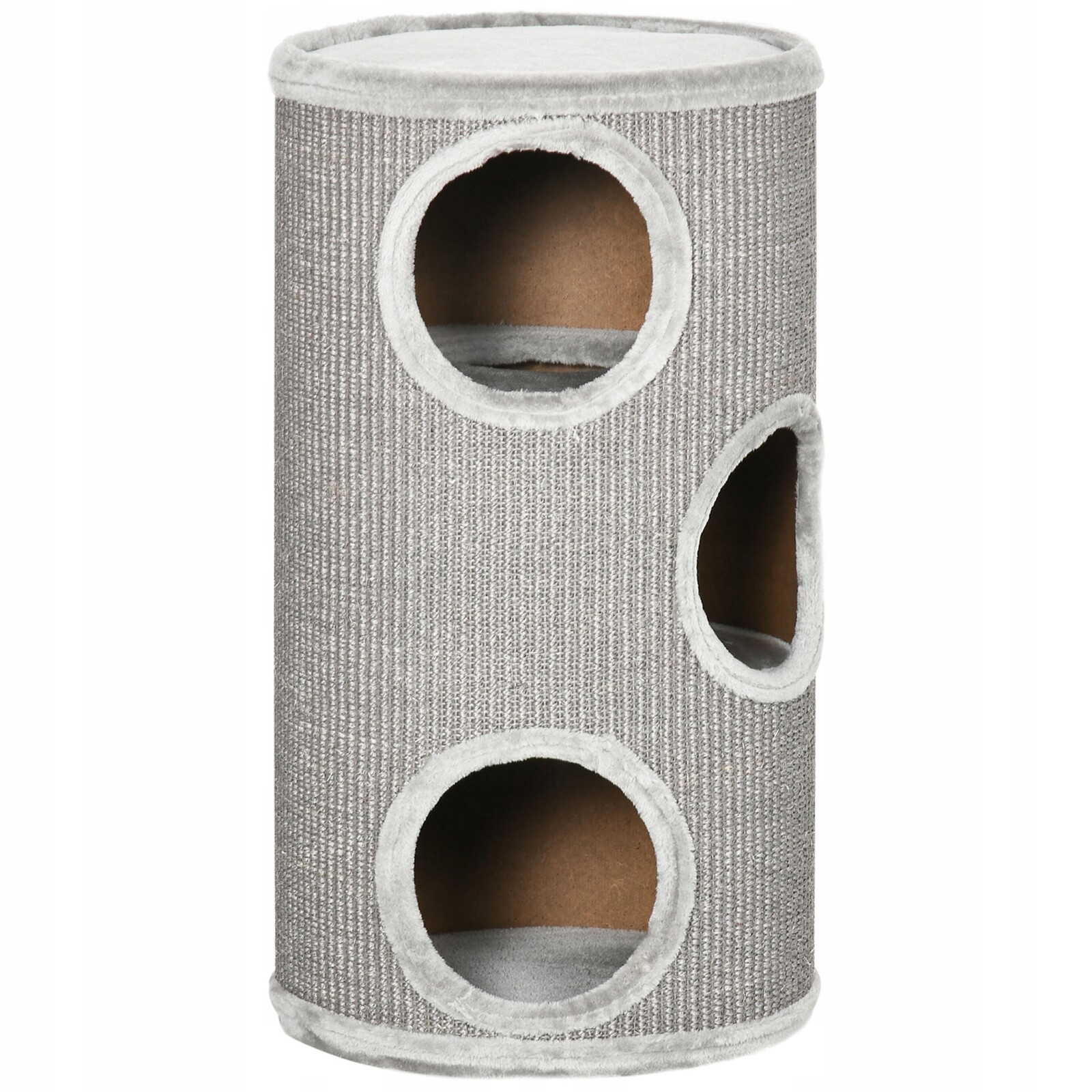 Nízký škrabák, pelíšek, škrabací sloupek, věž PawHut 61 – 100 cm