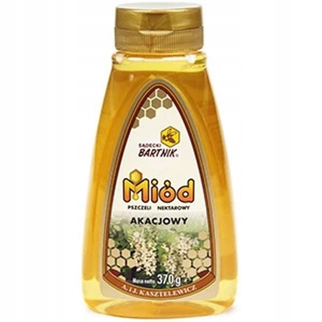 Bartnik Akátový med s dávkovačem 370 g
