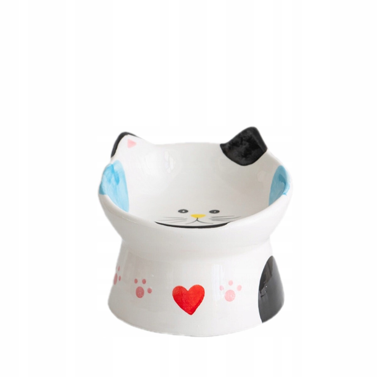 Keramická miska pro kočky a psa – zvýšená, ergonomická, protiskluzová