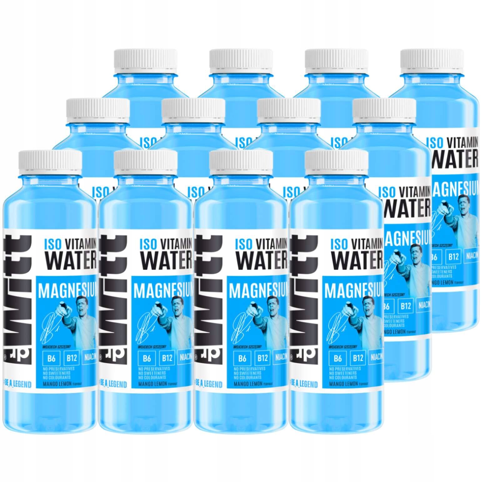 DrWitt Iso Nápoj s příchutí manga – citron s hořčíkem 550 ml x 12 kusů