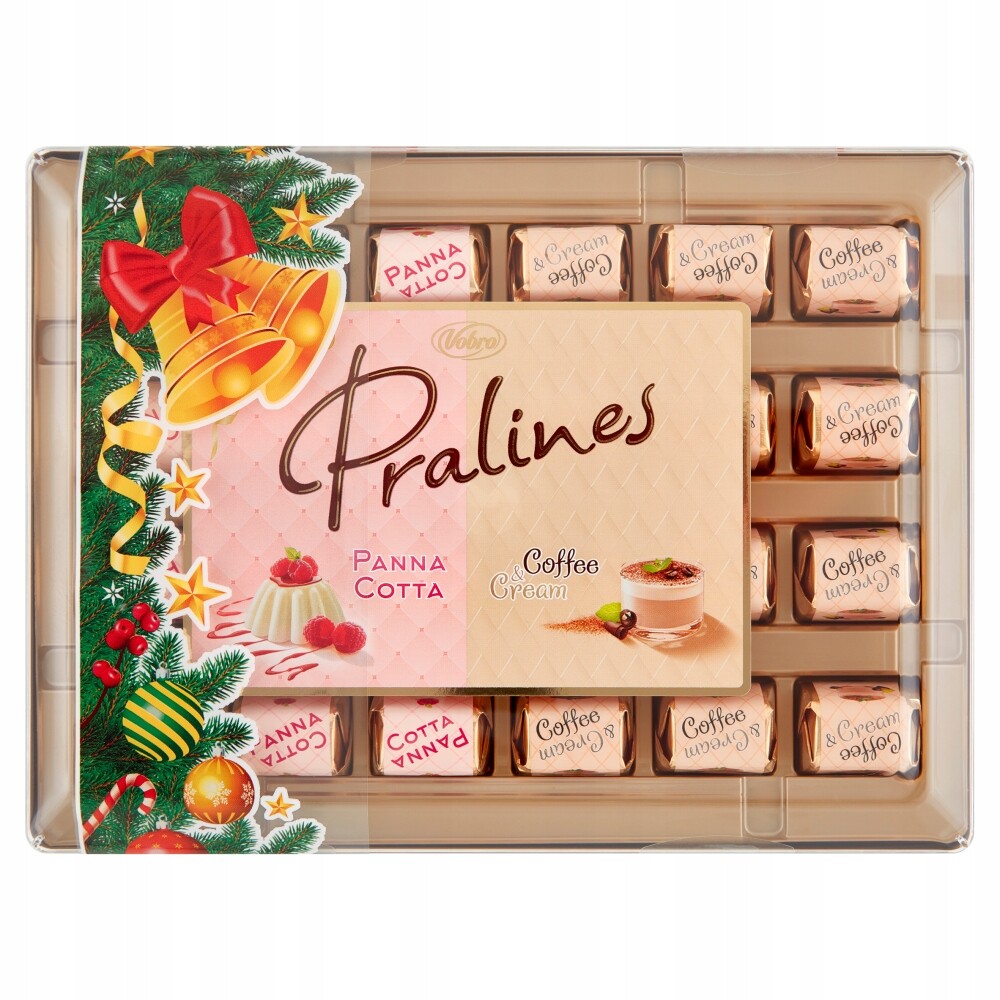 Vobro Panna Cotta kávové a smetanové Pralinky 290 g