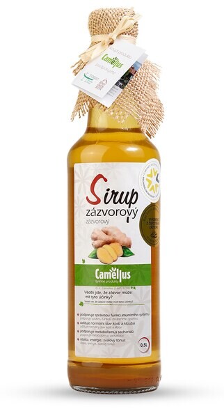 Sirup Camellus Klasik Zázvorový 0,5 l