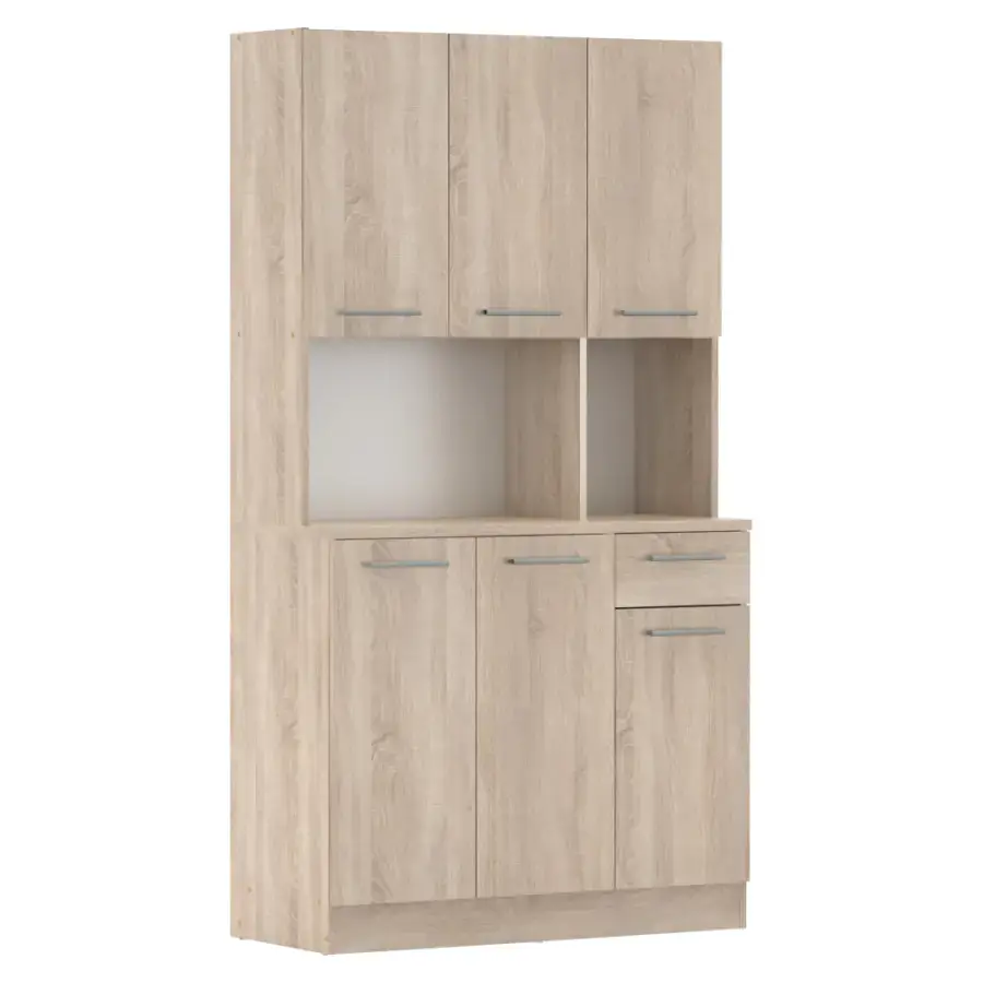 Tempo Kondela Šestidveřový kredenc PELION NEW - dub sonoma