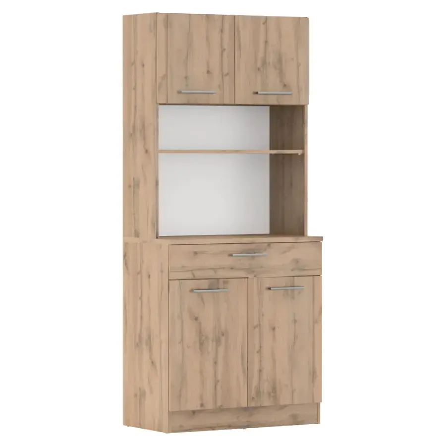 Tempo Kondela Čtyřdveřový kredenc DOMIS NEW - dub wotan