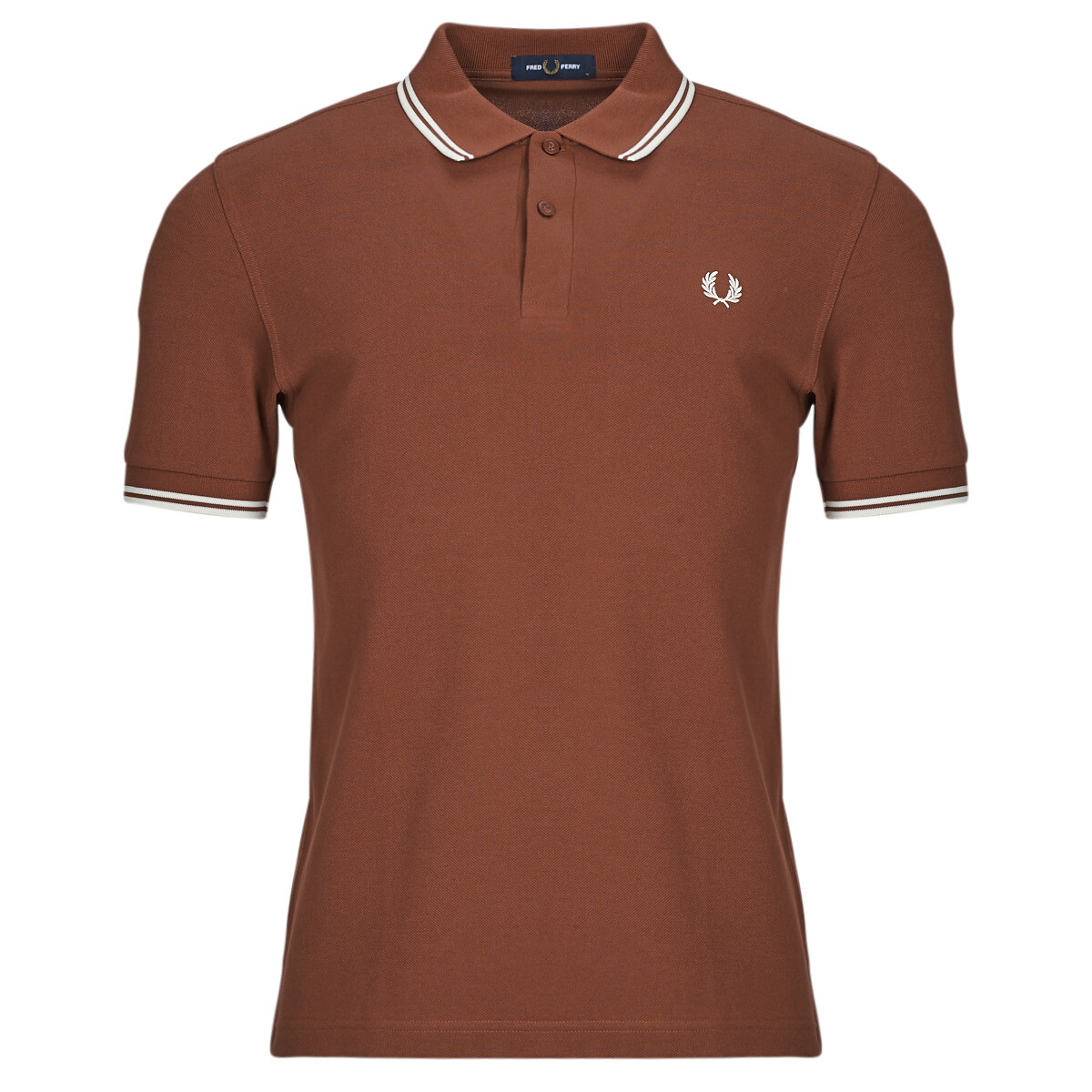 Fred Perry  THE FRED PERRY SHIRT  Hnědá
