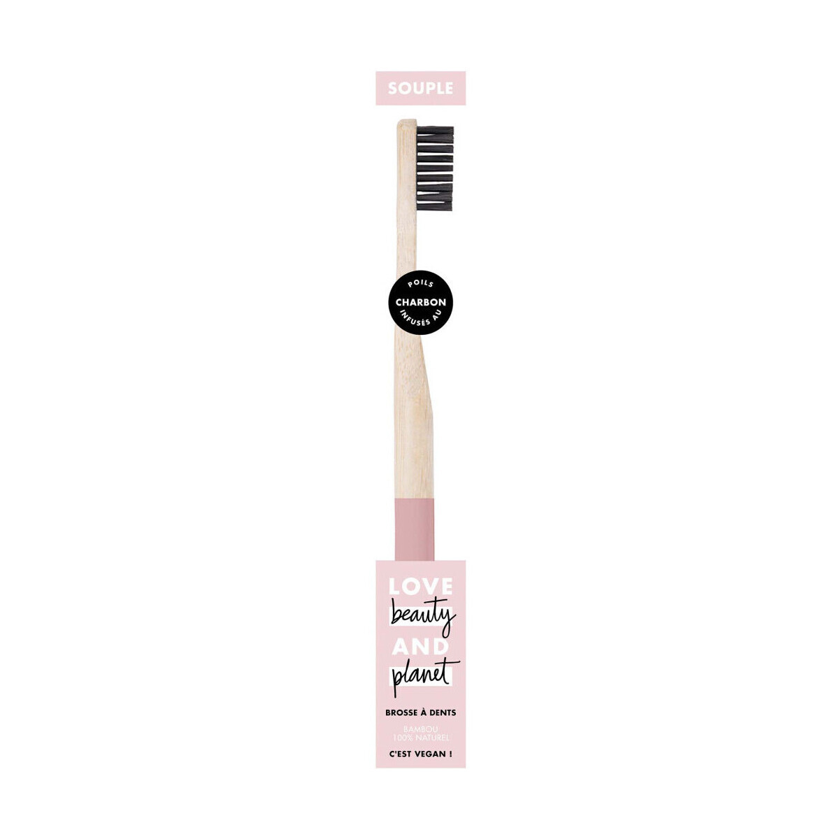 Love Beauty & Planet  Bamboo Charcoal Toothbrush - Soft