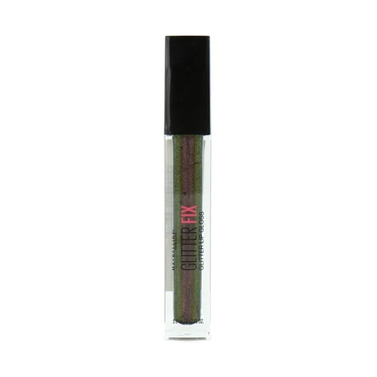 Maybelline New York  Glitter Fix Lip Gloss - 80 Shadow Hunter  Černá