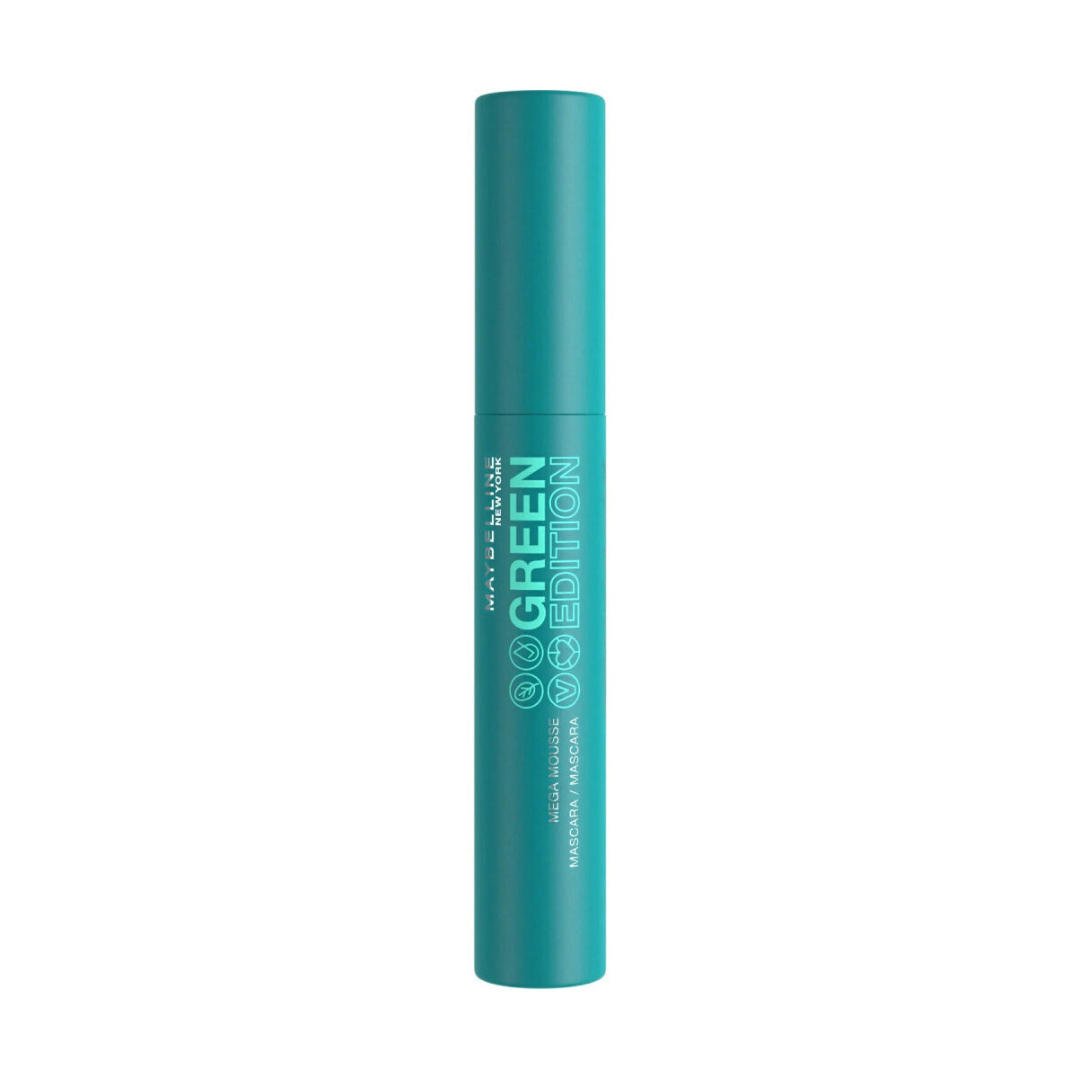 Maybelline New York  Mega Foam Mascara Green Edition - 01 Blackest Black  Černá