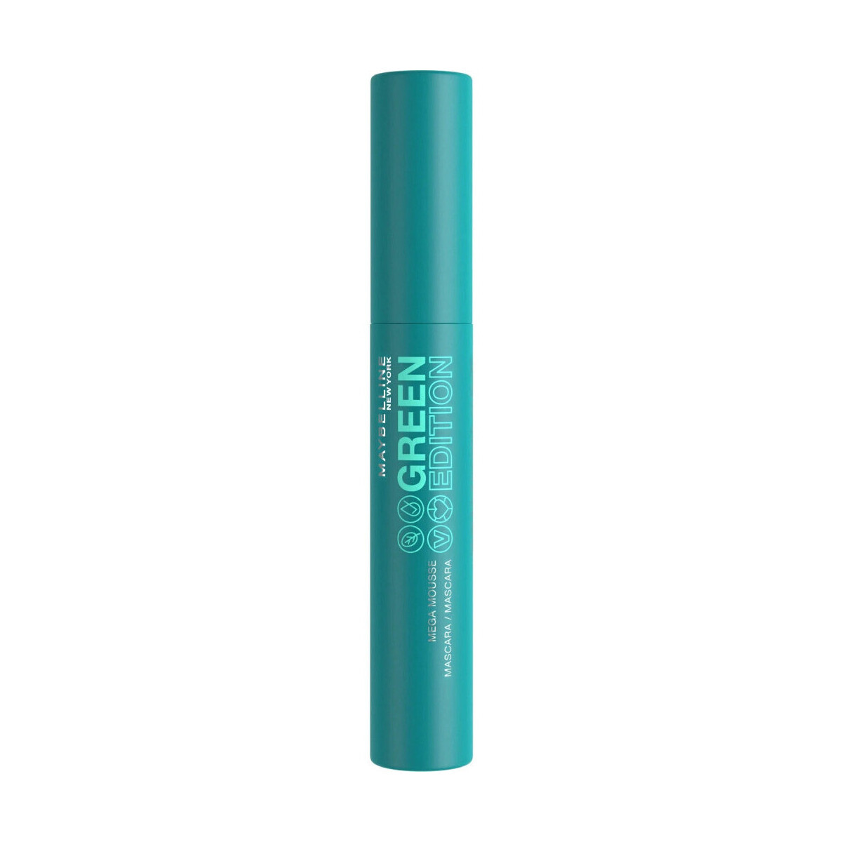 Maybelline New York  Mega Foam Mascara Green Edition - 02 Very Black  Černá