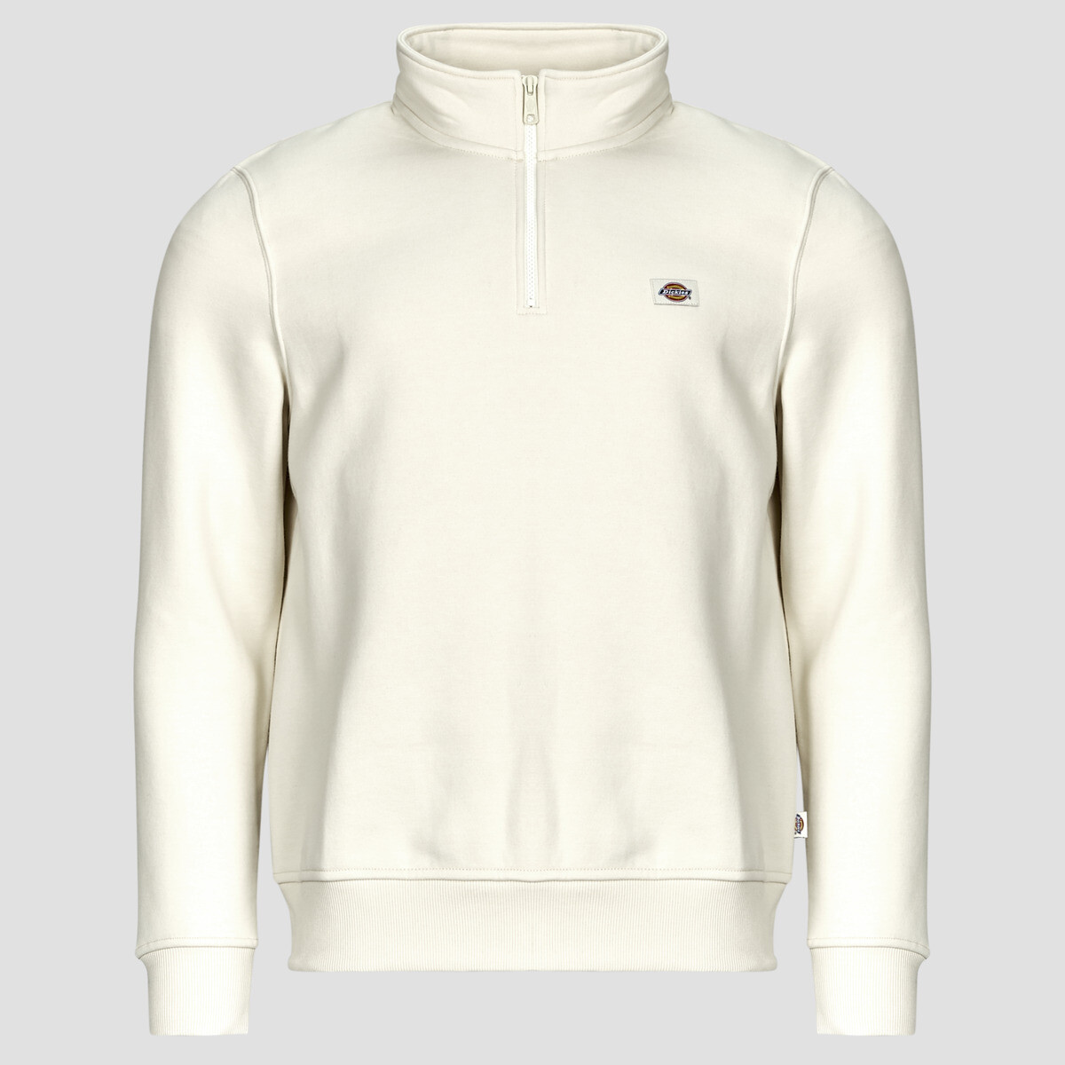 Dickies  OAKPORT QUARTER ZIP  Bílá