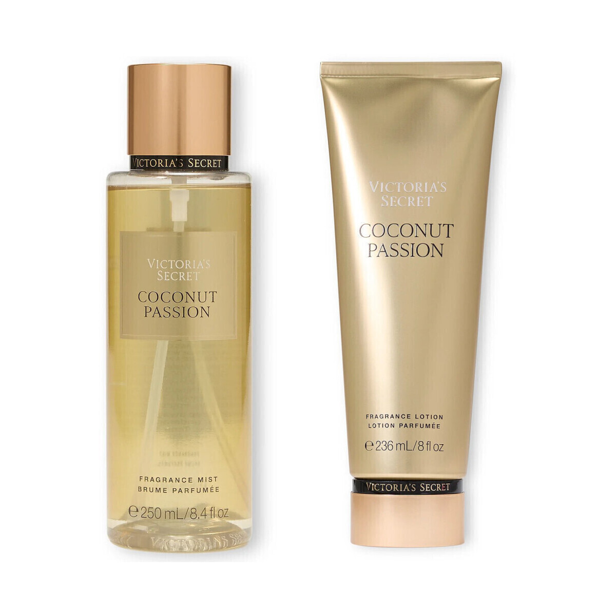 Victoria's Secret  Body Mist   Lotion Set - Coconut Passion