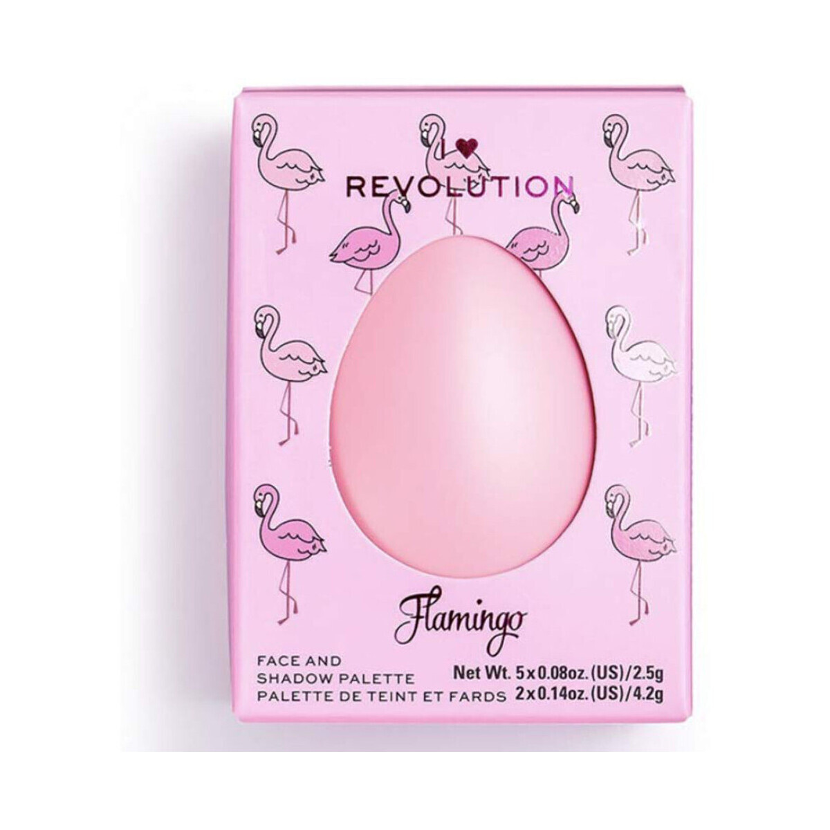 Makeup Revolution  Limited Edition Face and Eyeshadow Palette - Flamingo
