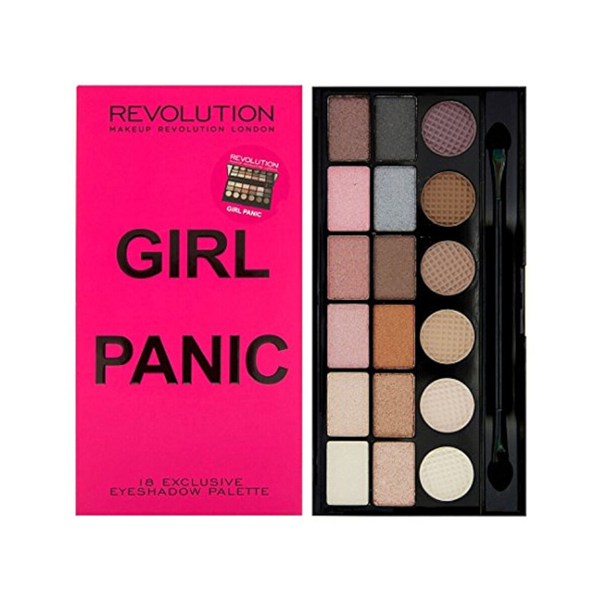 Makeup Revolution  Girl Panic Eyeshadow Palette