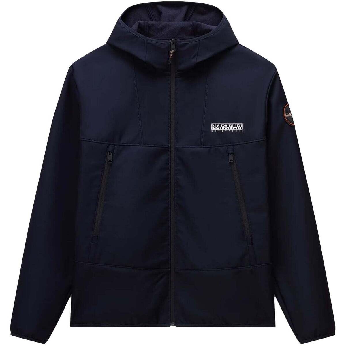Napapijri  A-Biois Softshell Jacket Navy Blue  Modrá