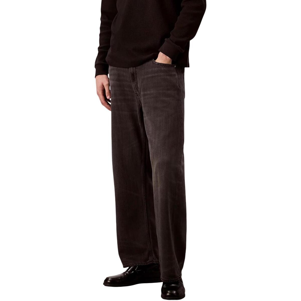 Calvin Klein Jeans  BAGGY J LV04RC736G  Modrá