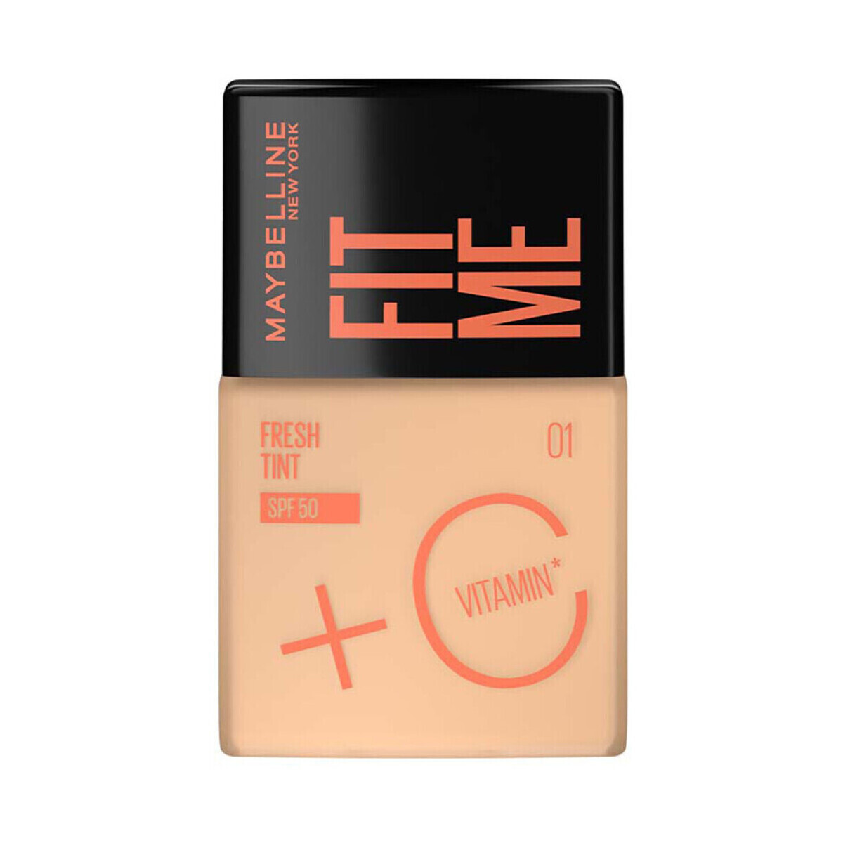 Maybelline New York  Fit Me Fresh Tint Foundation - 01  Růžová