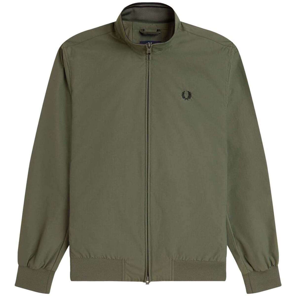 Fred Perry  The Brentham Jacket Laurel Wreath Green  Zelená