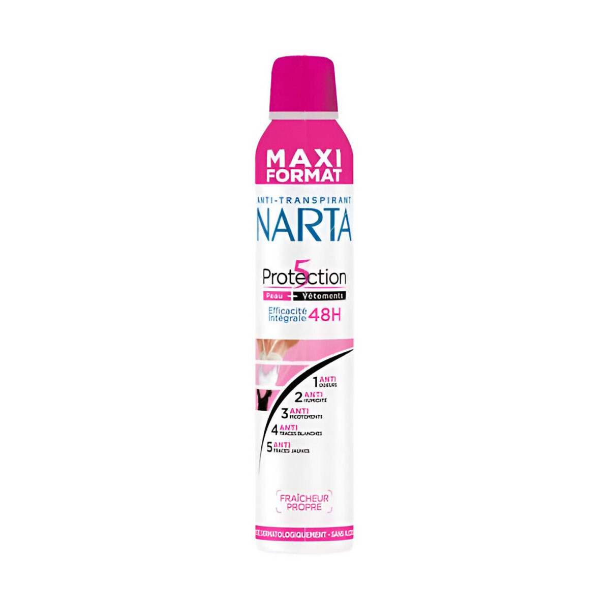 Narta  5 Protection Antiperspirant 48h - Maxi Size