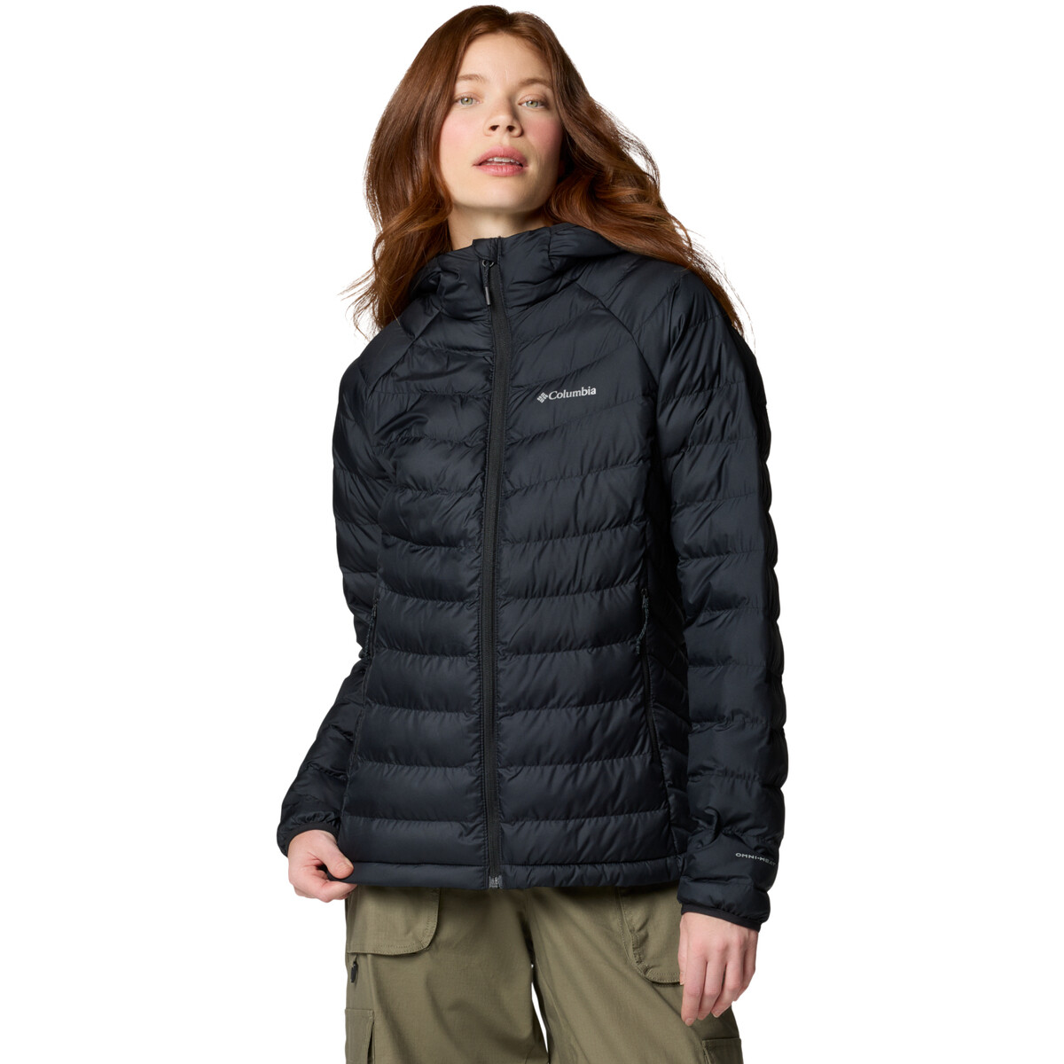 Columbia  Powder Lite II Hooded Jacket  Červená