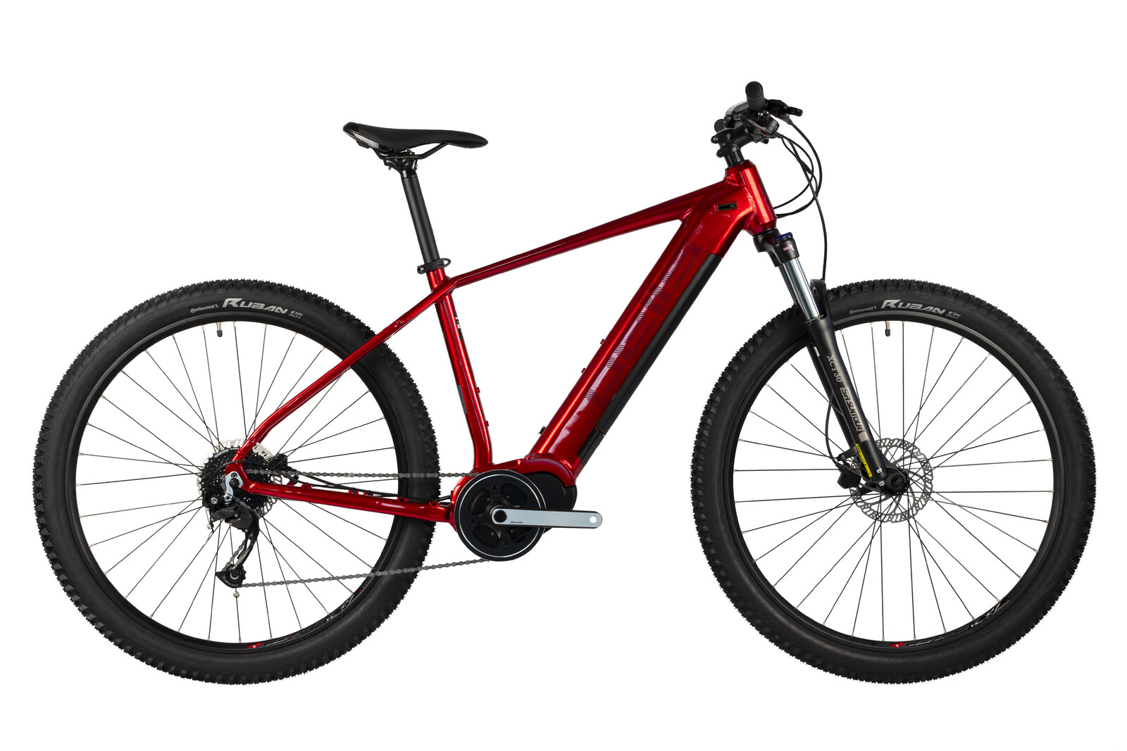 Horské elektrokolo Pells Thorr Base - Red Varianta: L