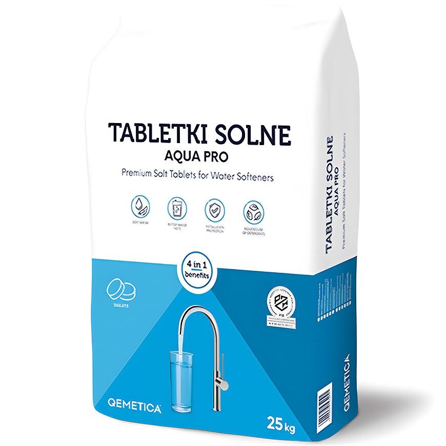 Solné tablety pro úpravu vody