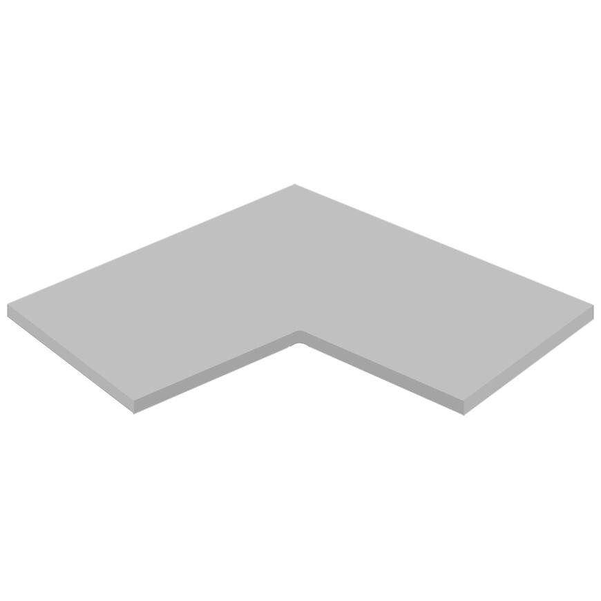 Police do skříňky D12/90 grey