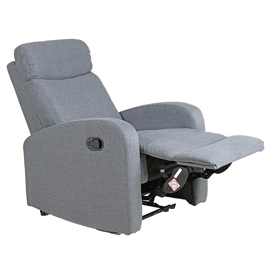 Křeslo Sophie šedá s relaxační funkcí