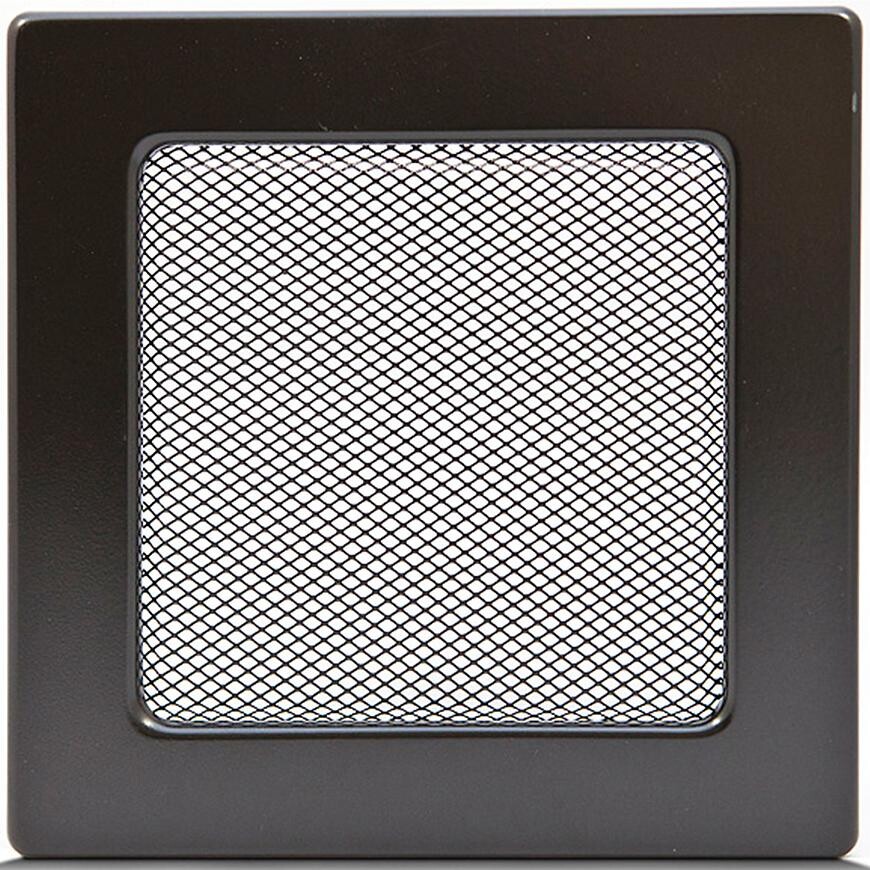 Krbová mřížka černý bez žaluzie 17x17 4F1717OD