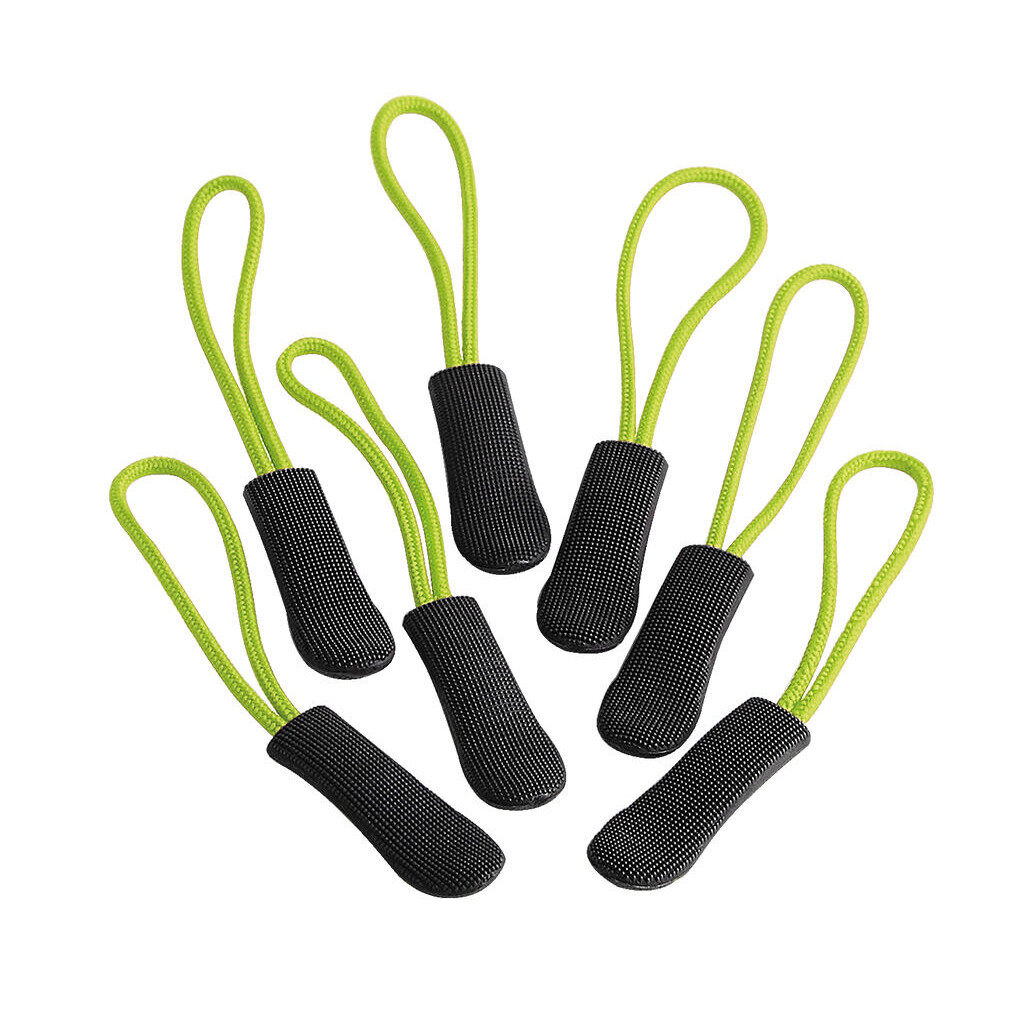 Přívěsek na zip Quadra SLX 10 ks - zelený-černý